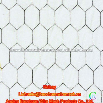 Woven hexagonal chicken wire mesh